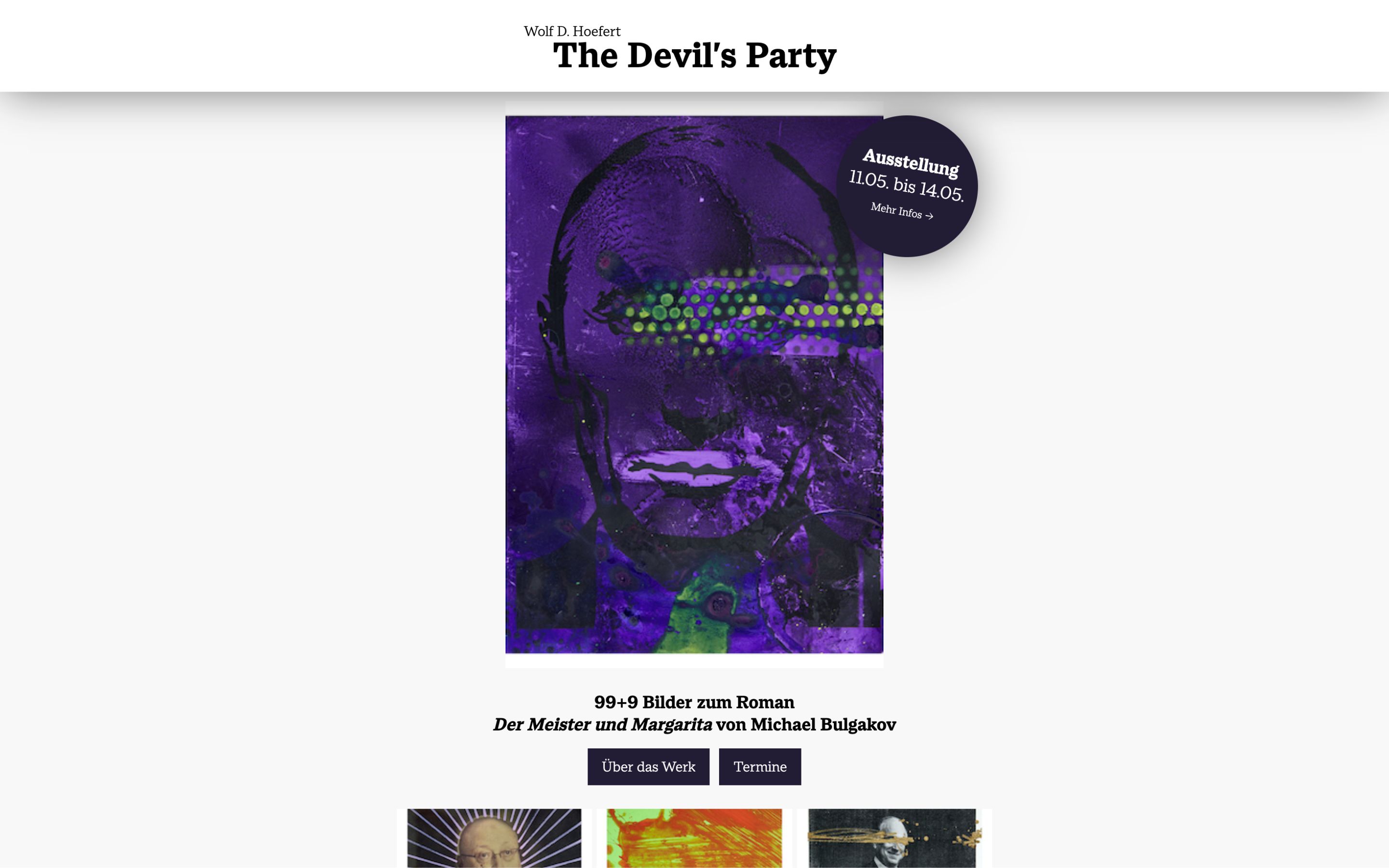 The Devil's Party Startseite