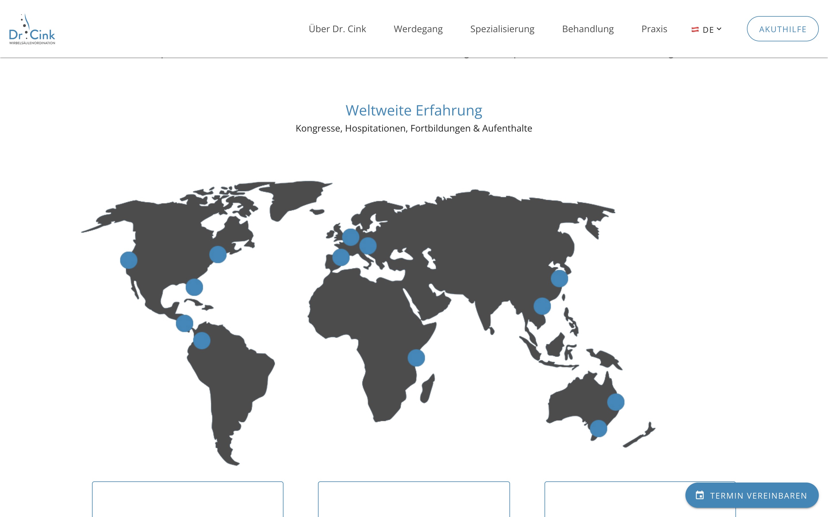Wirbelsäulenordination Dr. Cink Erfahrung
